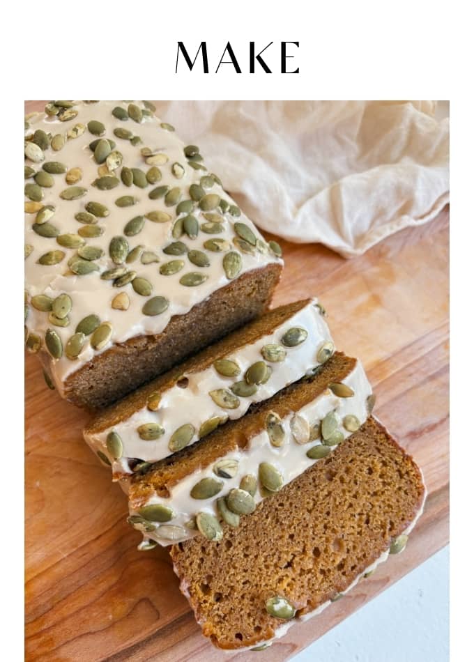 Make Brown Butter Miso Pumpkin Bread with Maple Glaze