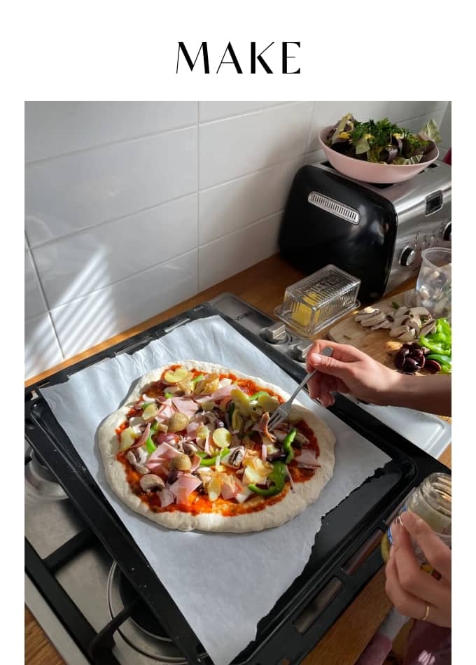 Make Pizza Dough & Sauce