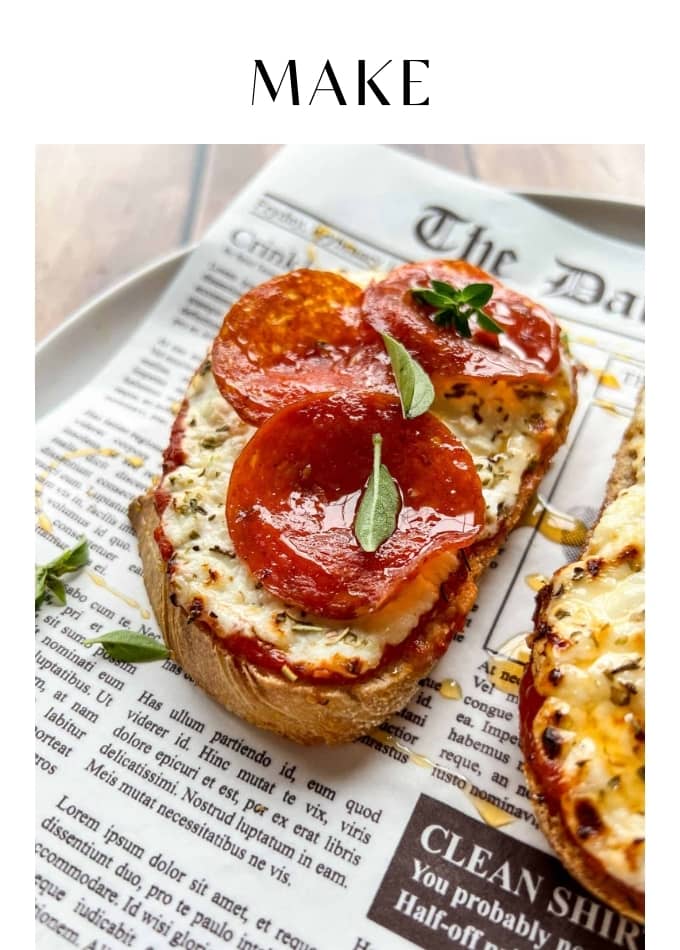 Make Cottage Cheese Pizza Toast
