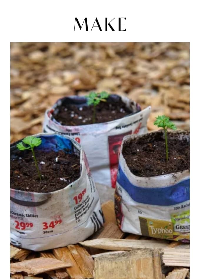 Make Zero Waste Seed Pots