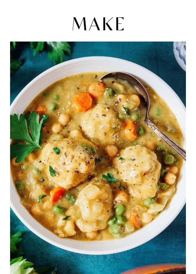 Make Vegan Chicken and Dumplings