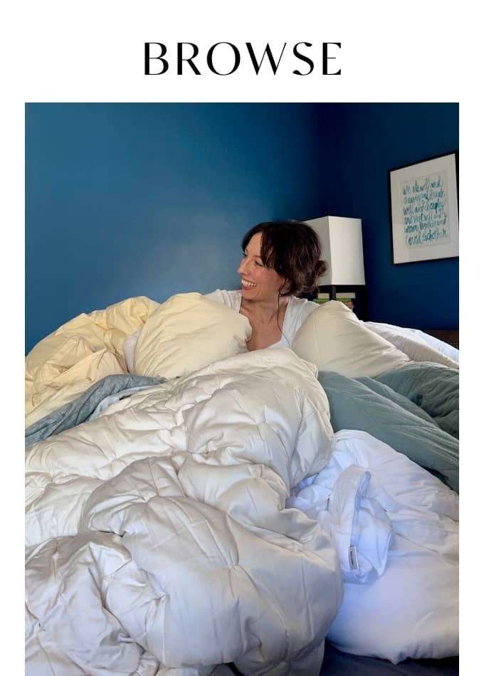 Browse Organic Comforters
