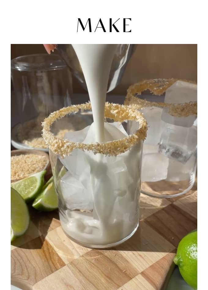 Make Creamy Coconut Margarita