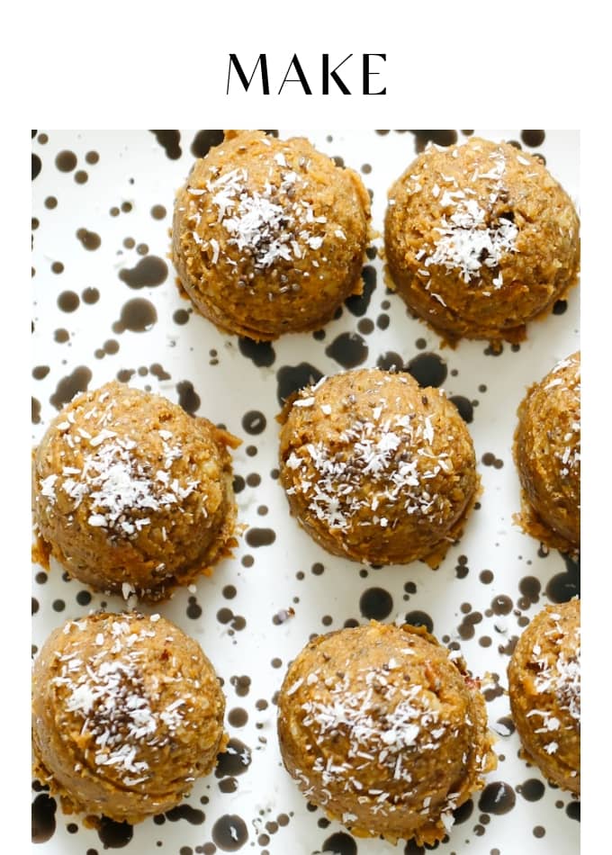 MAKE PUMPKIN ENERGY BALLS