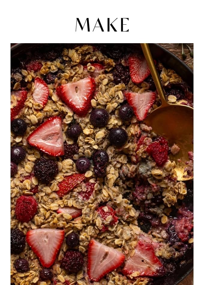 Make Berry Baked Oatmeal