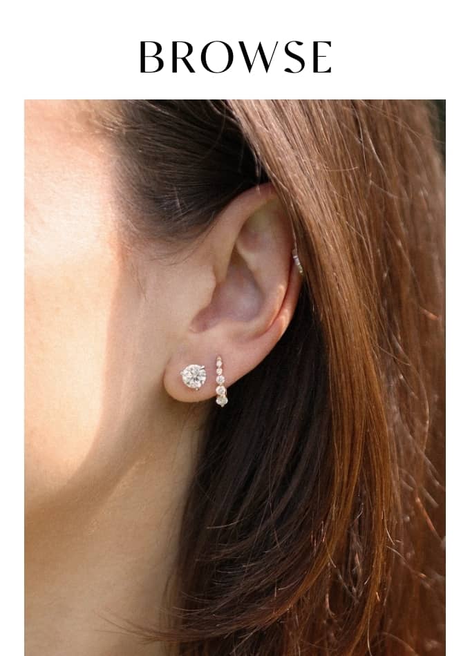 Browse Ethical Diamond Stud Earrings For Every Budget