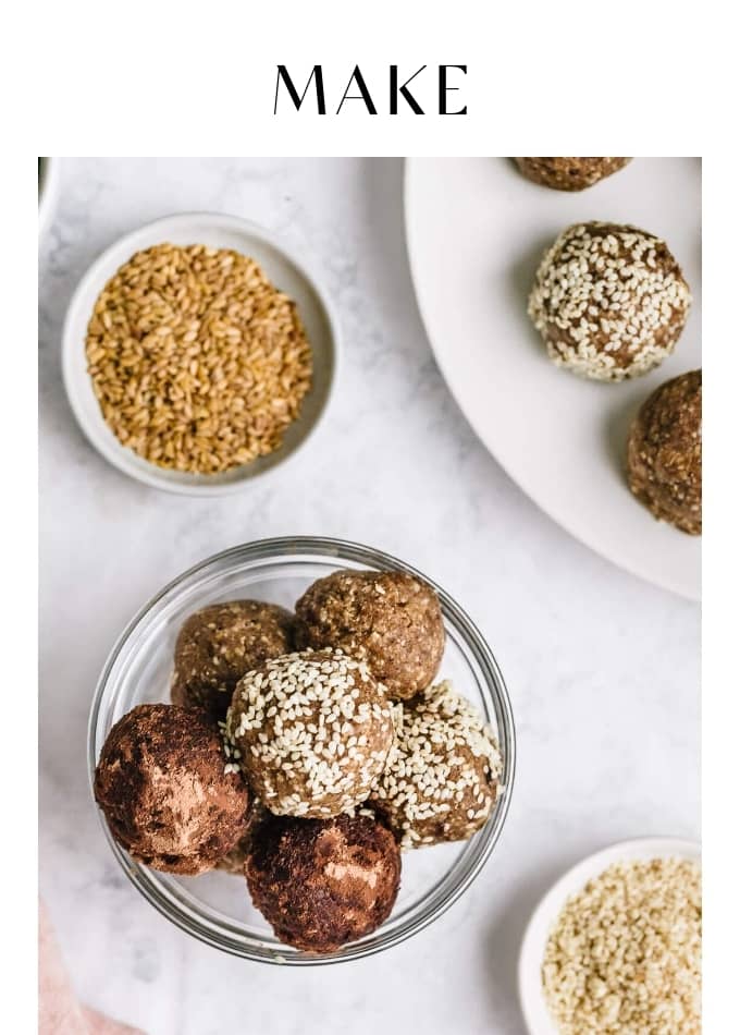 Make Seed Cycling Energy Bites