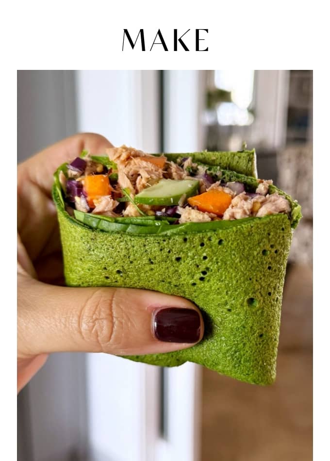 Make High Protein Wrap