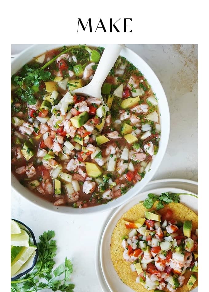 Make Sonora-Style Shrimp Ceviche