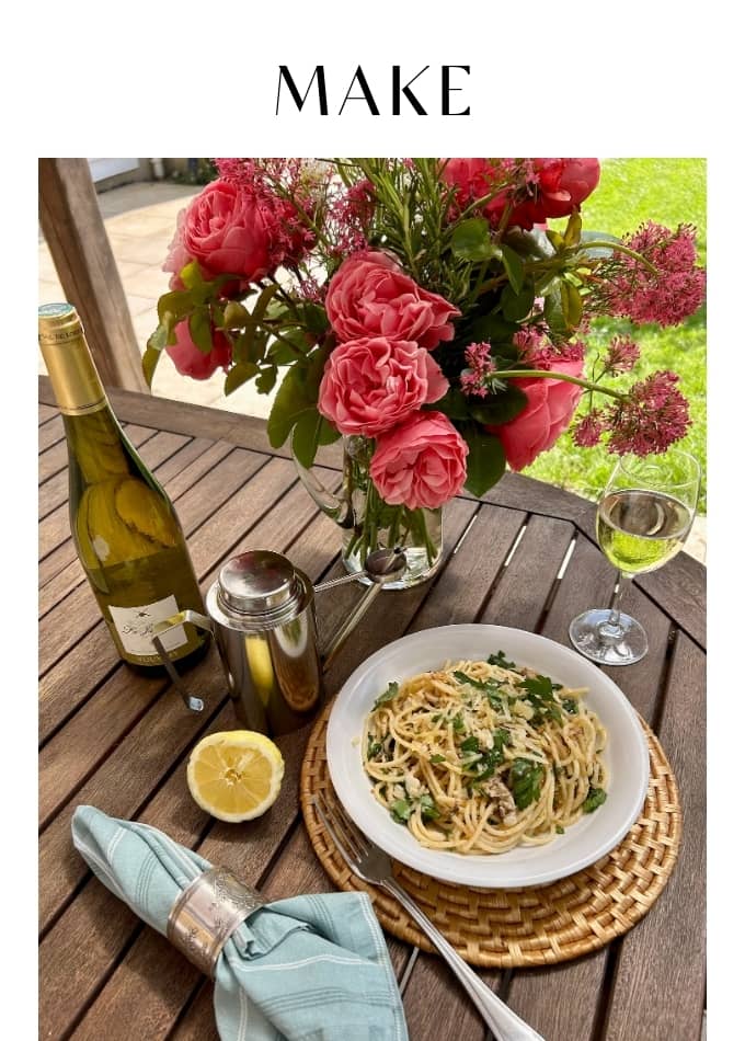 Make Lemony Spaghetti