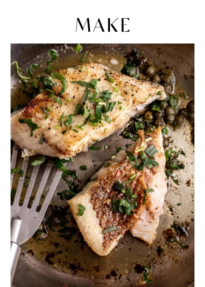 Make Pan Seared White Fish