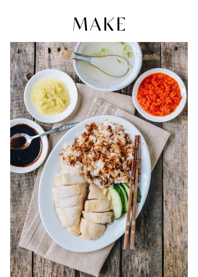 Make Hainanese Chicken Rice