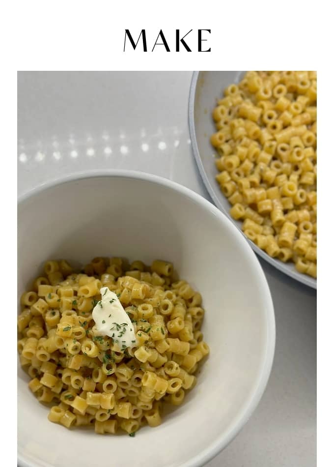 Make Creamy Pesto One Pan Pasta