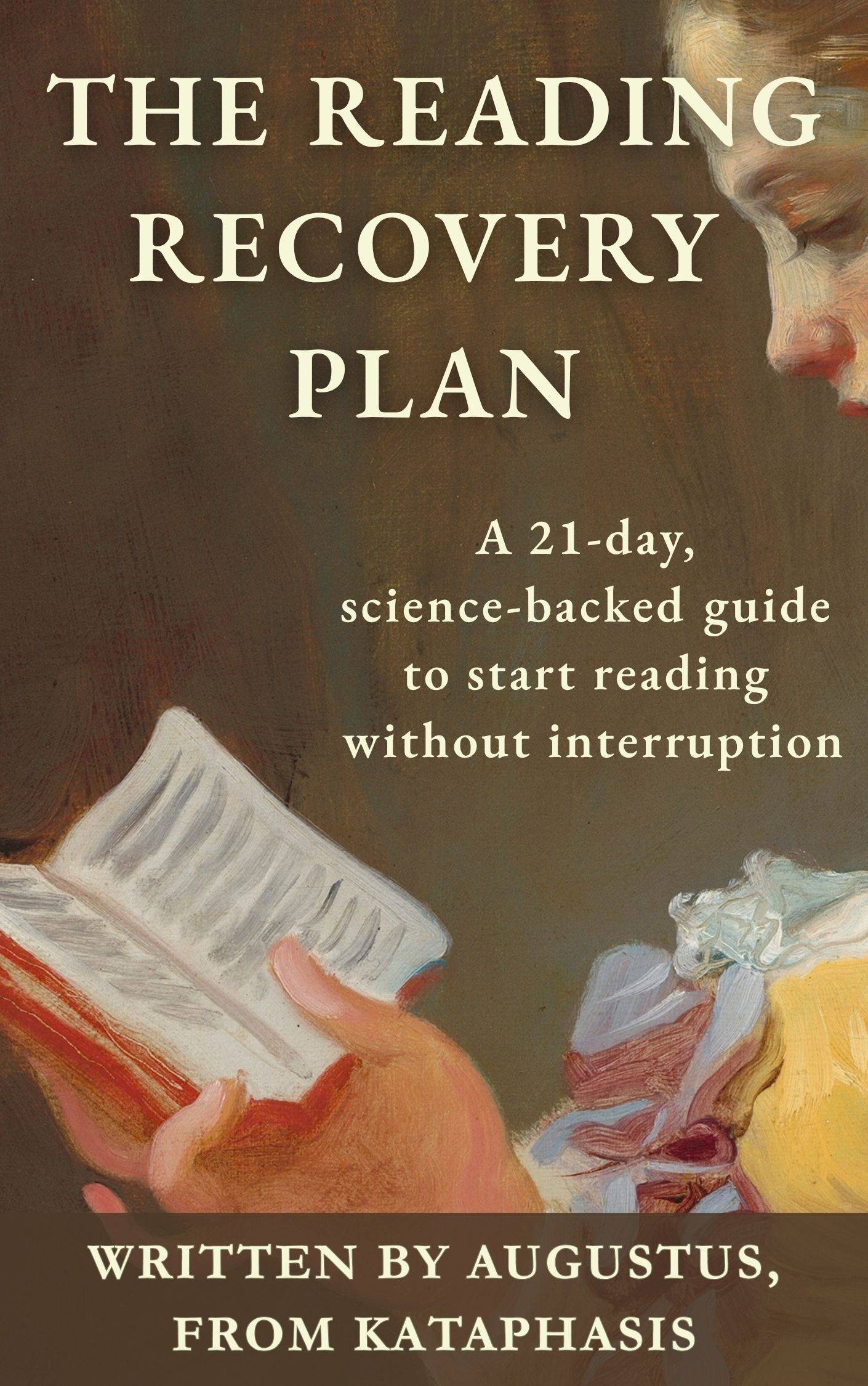 The Reading Recovery Plan cover