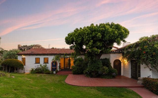 Spanish revival home for sale in La Jolla