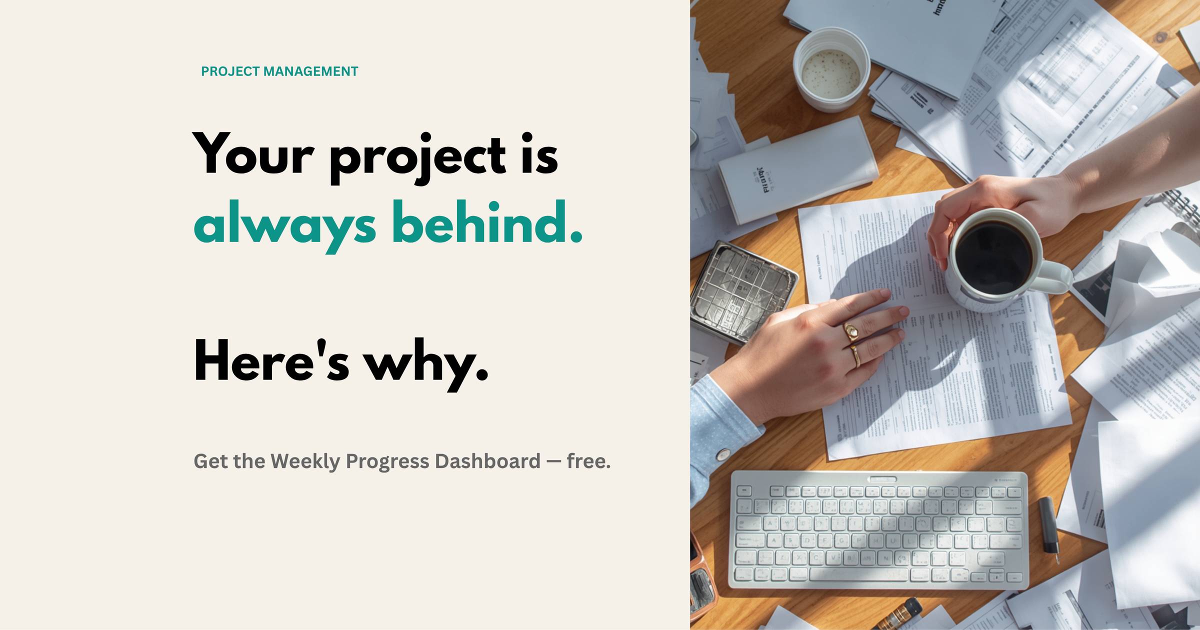 You can be fully booked, completely responsive, and totally stuck — all at the same time. Here is how to tell the difference, and the one weekly check that separates progress from activity.