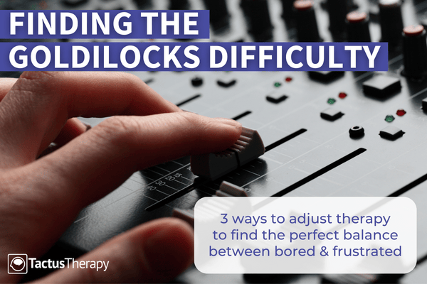 Finding the Goldilocks Difficulty