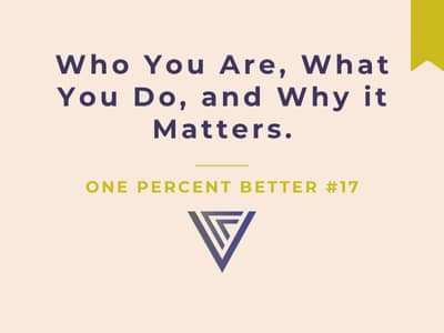 One Percent Better Cover