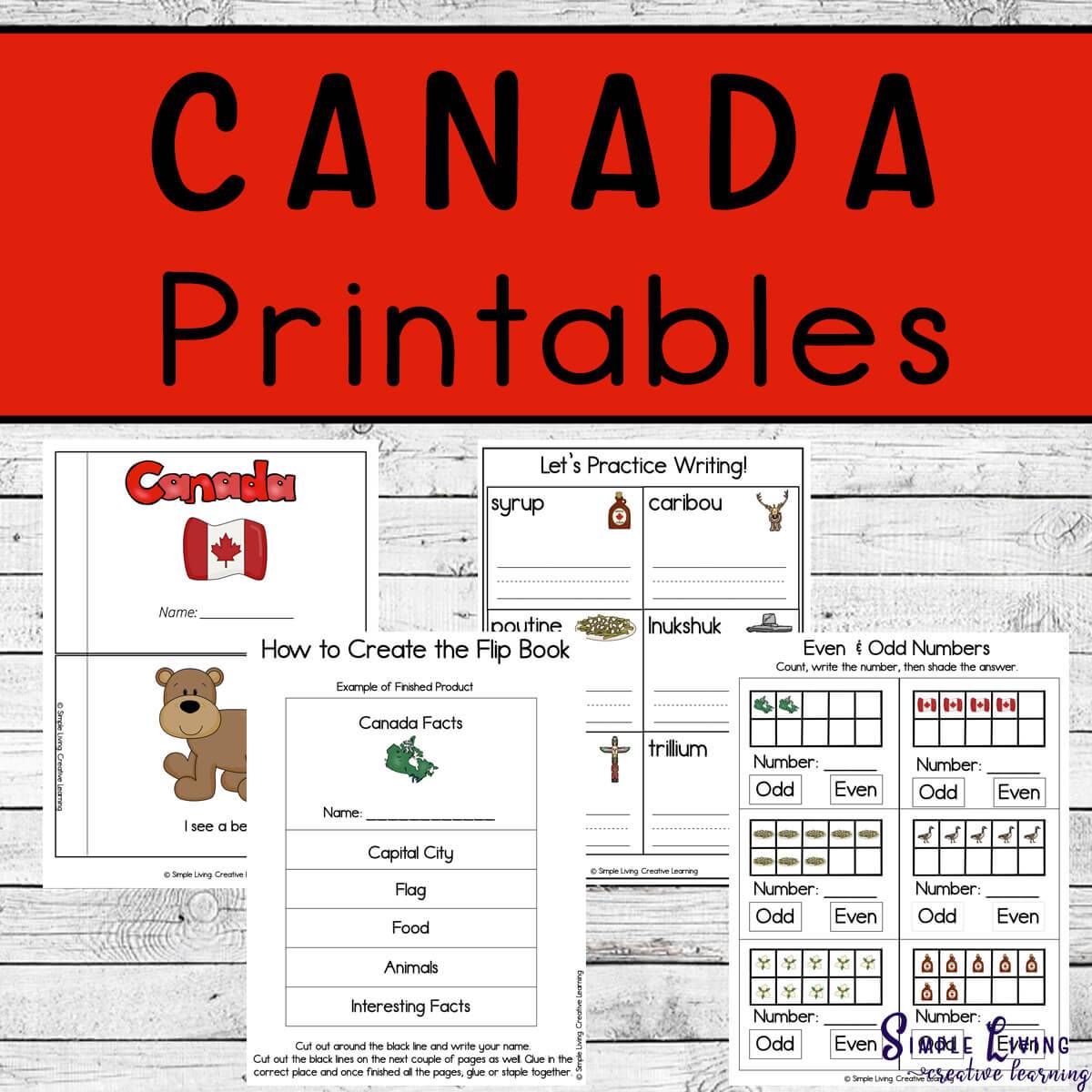 Canada Printables