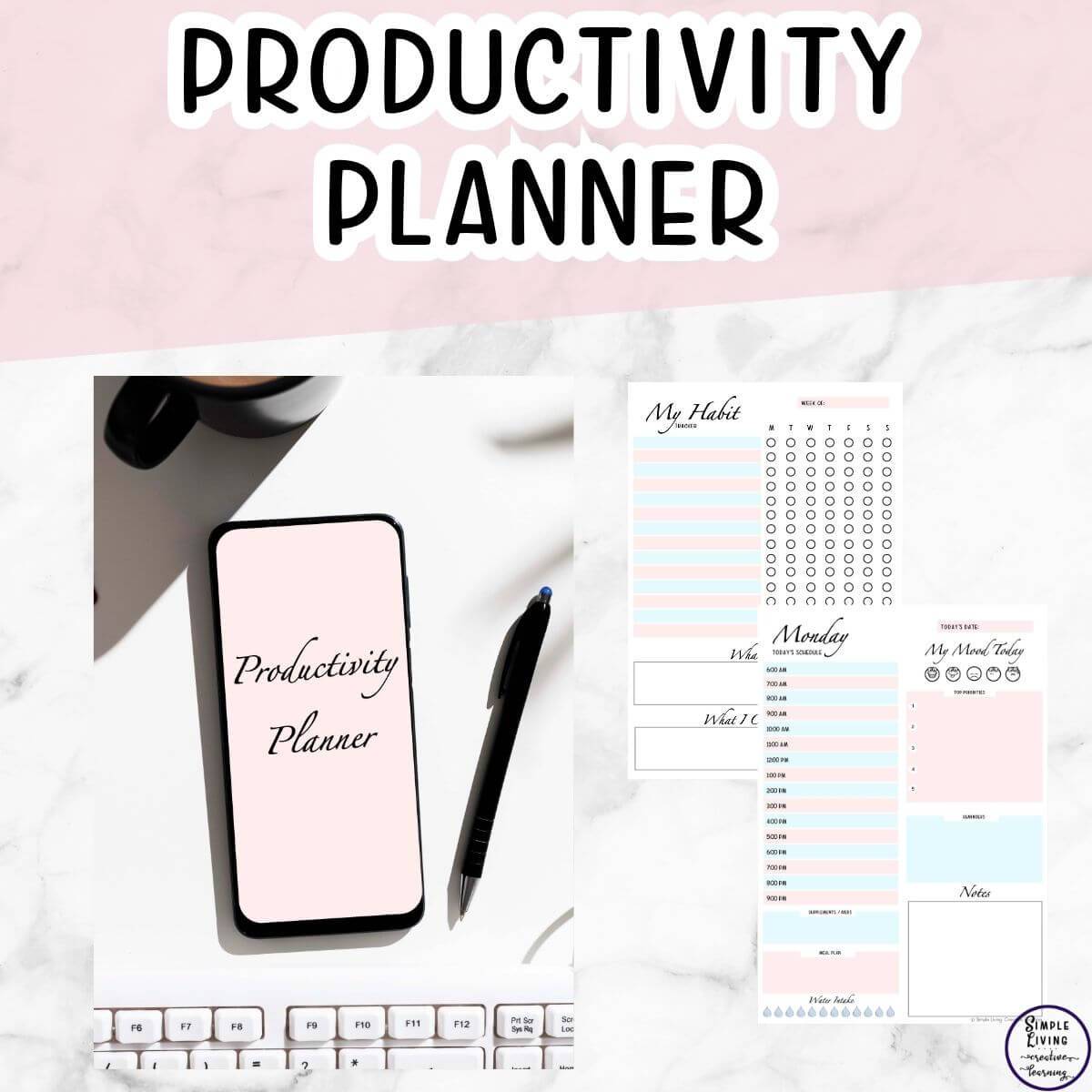 Printable Productivity Planner