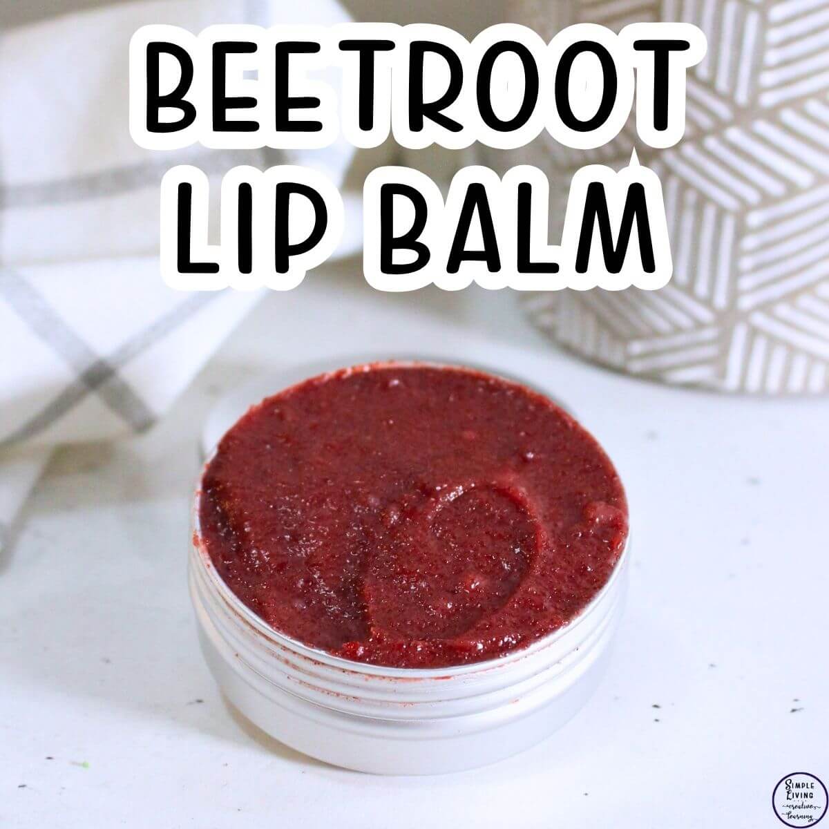 Beetroot Lip Balm
