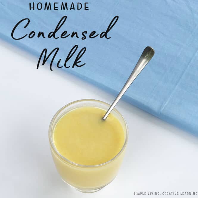 Homemade Condensed Milk Recipe - 3 Ways