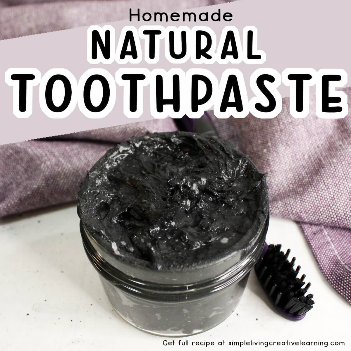 Homemade Natural Toothpaste
