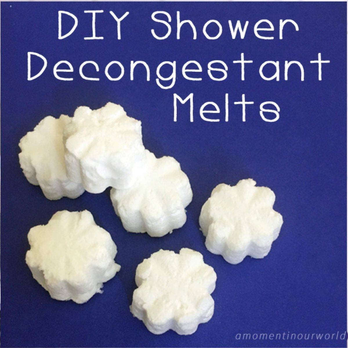 Shower Decongestant Melts