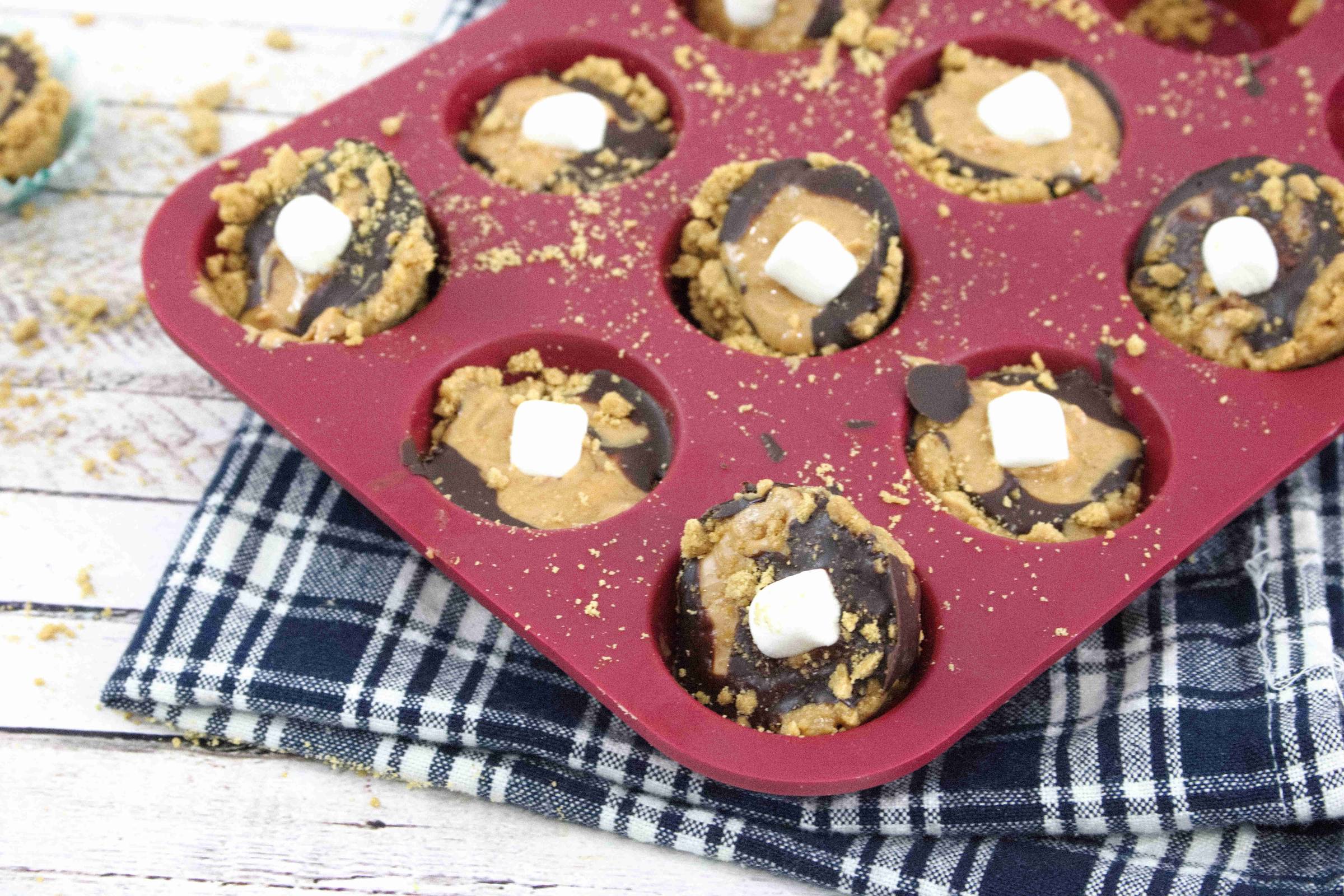Peanut butter s'mores cups.