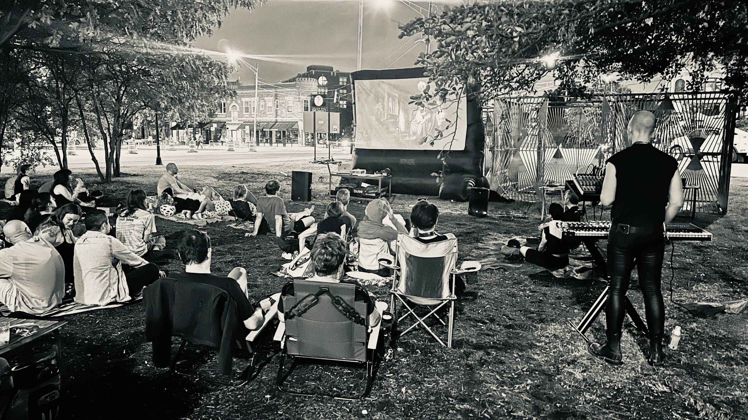 Silent Movies and Loud Music at The Comfort Station