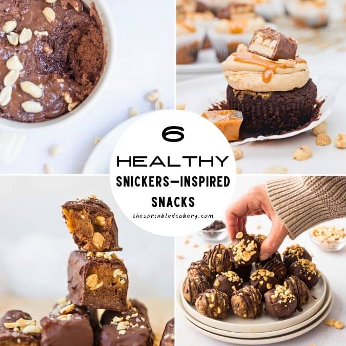 snickers-inspired desserts