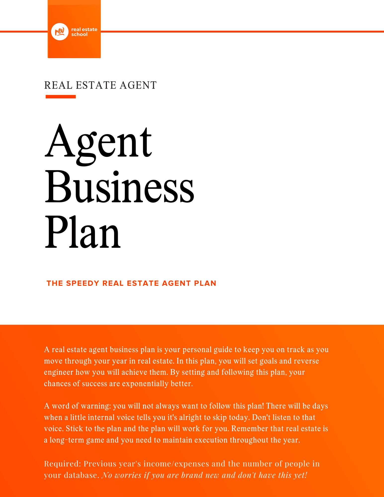 Image 2 for Real Estate Agent Business Plan Template Free