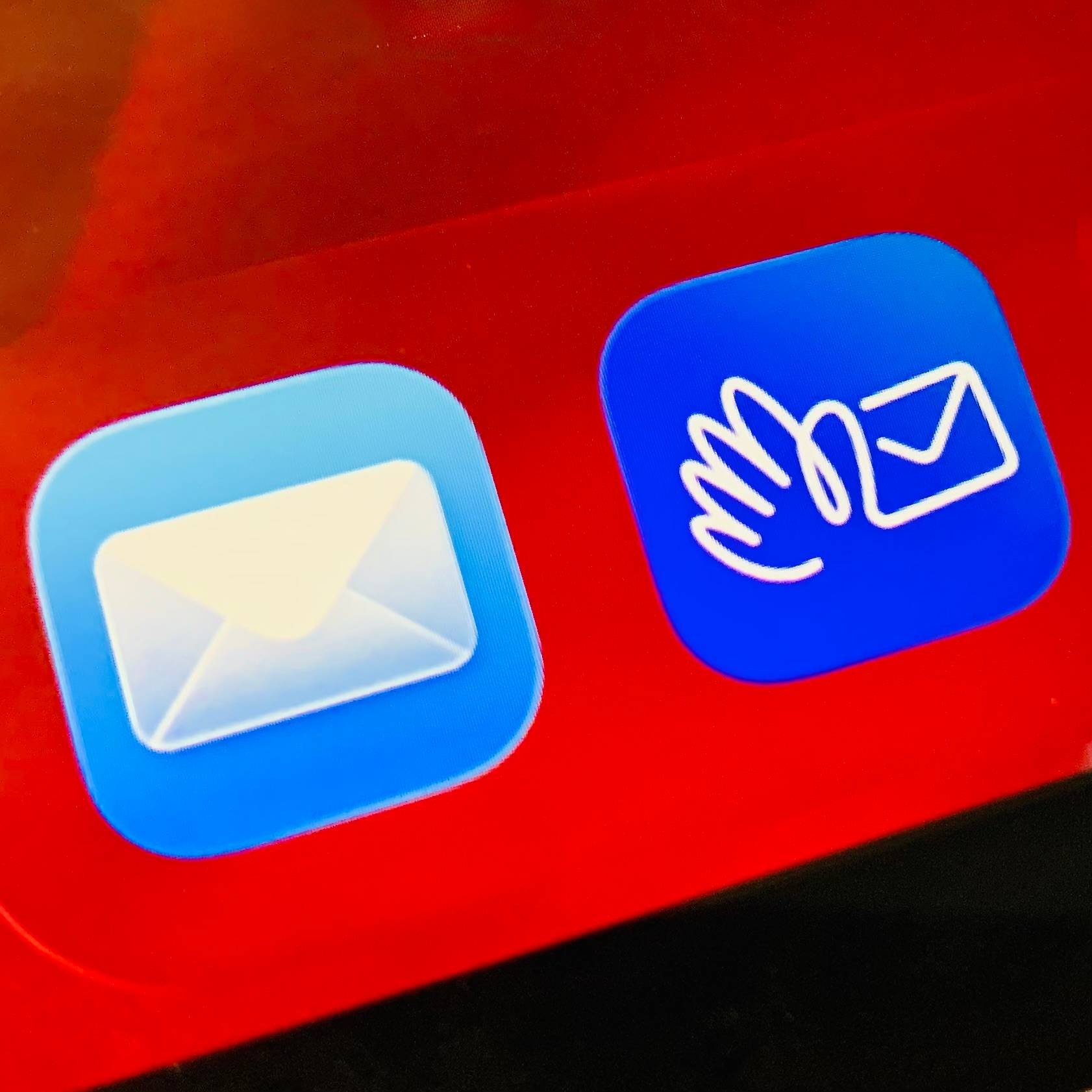 Veel mails, maar dunne mails.