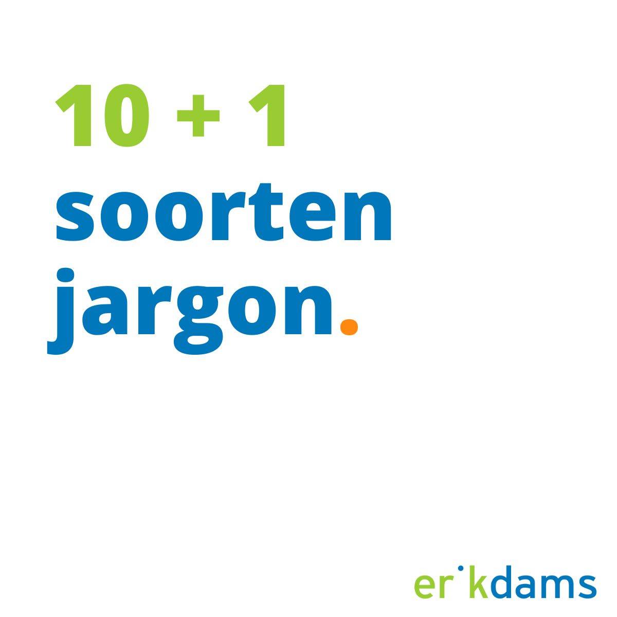 10+1 soorten jargon