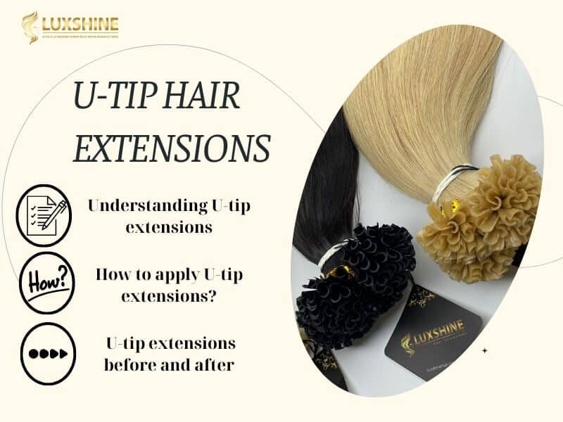 What Are U Tip Hair Extensions: Building Volume for Thin Hair