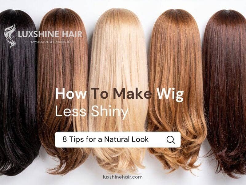 Get top professional tips on how to make wig less shiny and learn industry secrets for mattifying wigs. From matte finishing sprays to vinegar rinses, achieve a flawless, natural appearance every single time you wear it