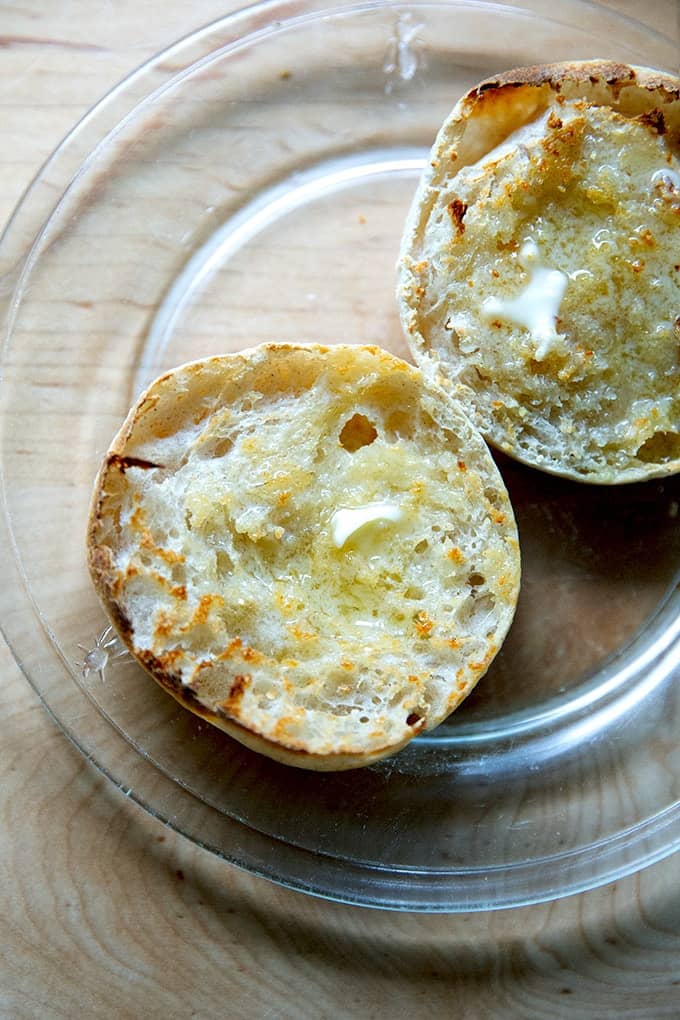 Sourdough English Muffins