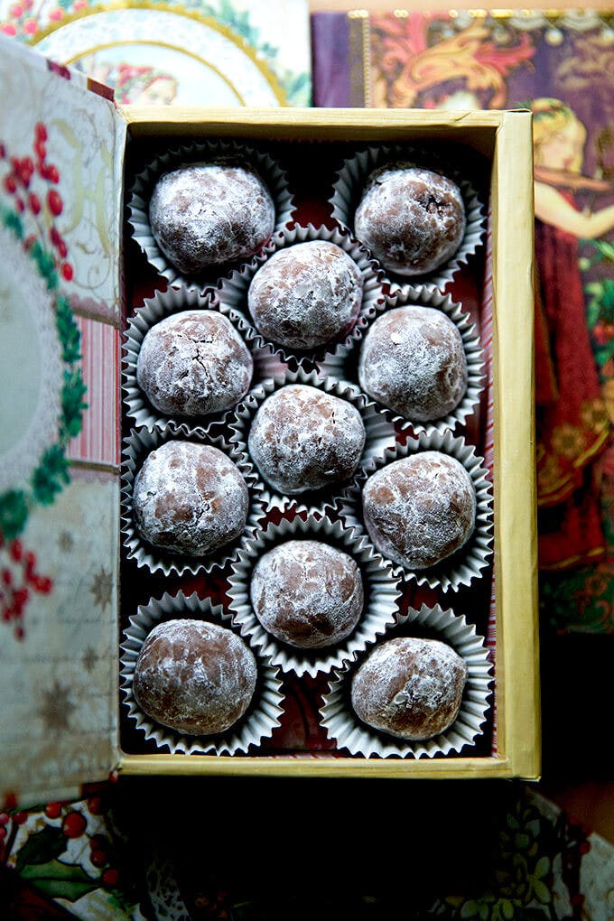 Rum Balls. 