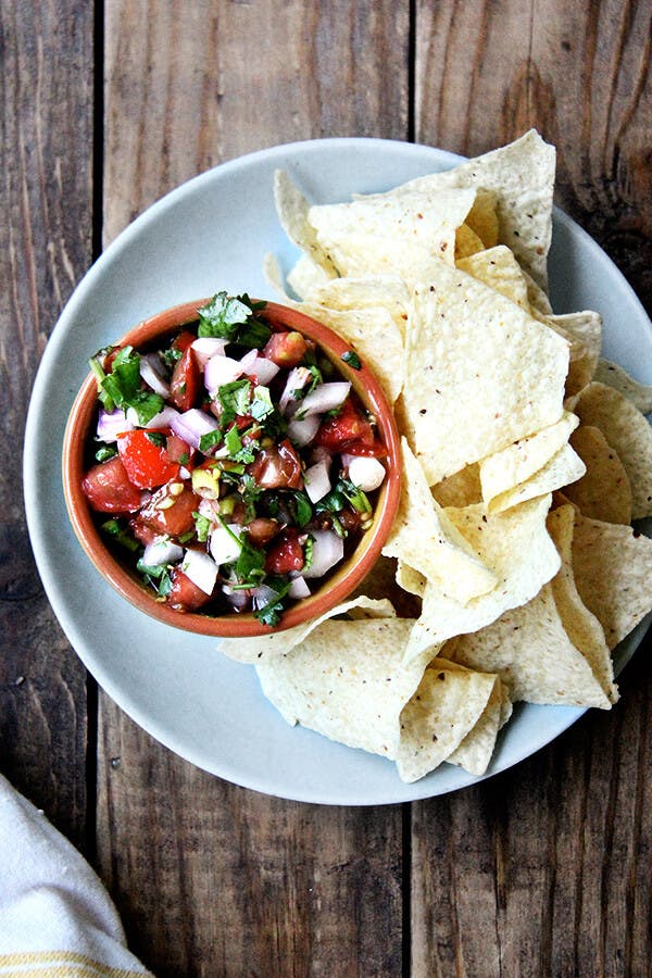 Salsa fresca. 