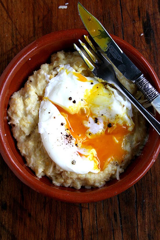 Fresh Corn Polenta. 