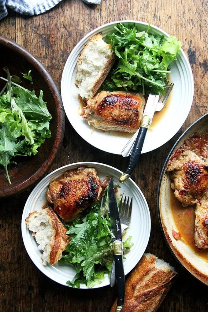 sherry vinegar chicken