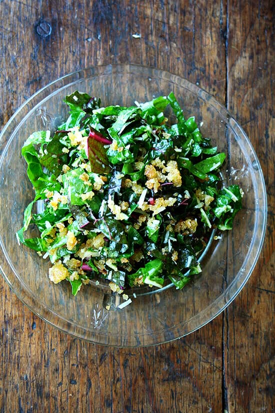 Swiss Chard Salad. 