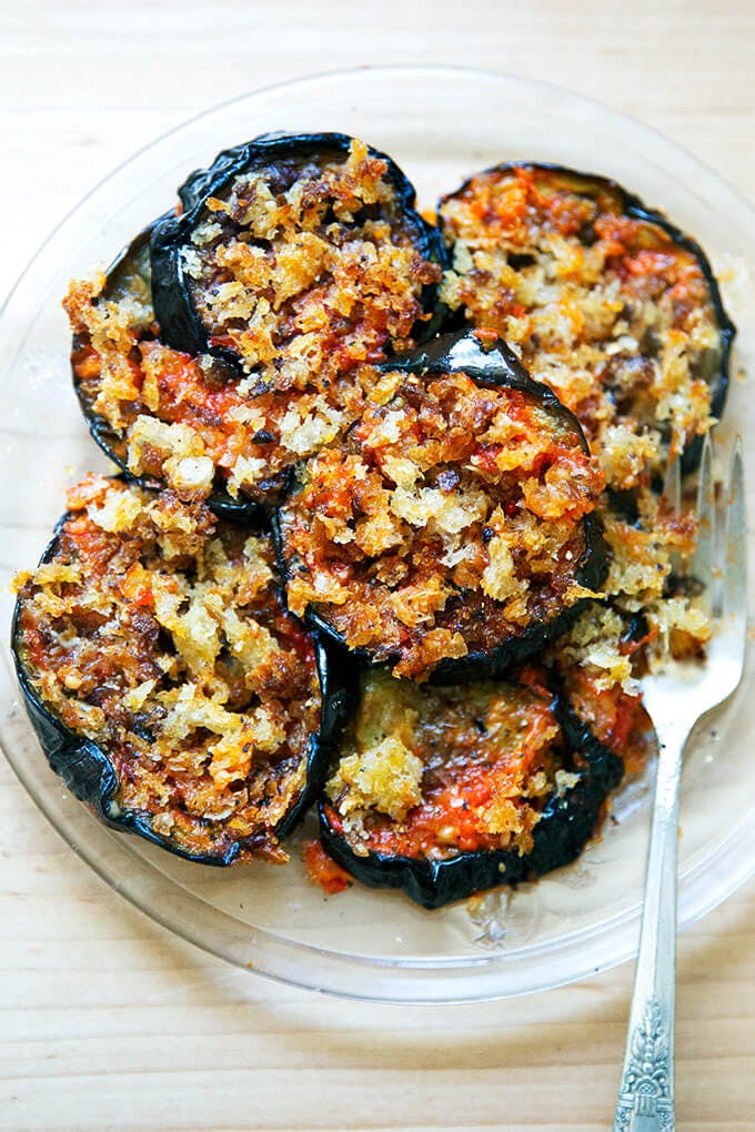 Food Blog: [Week 10] Farm Share Recipes & Tips: Roasted Eggplant ...