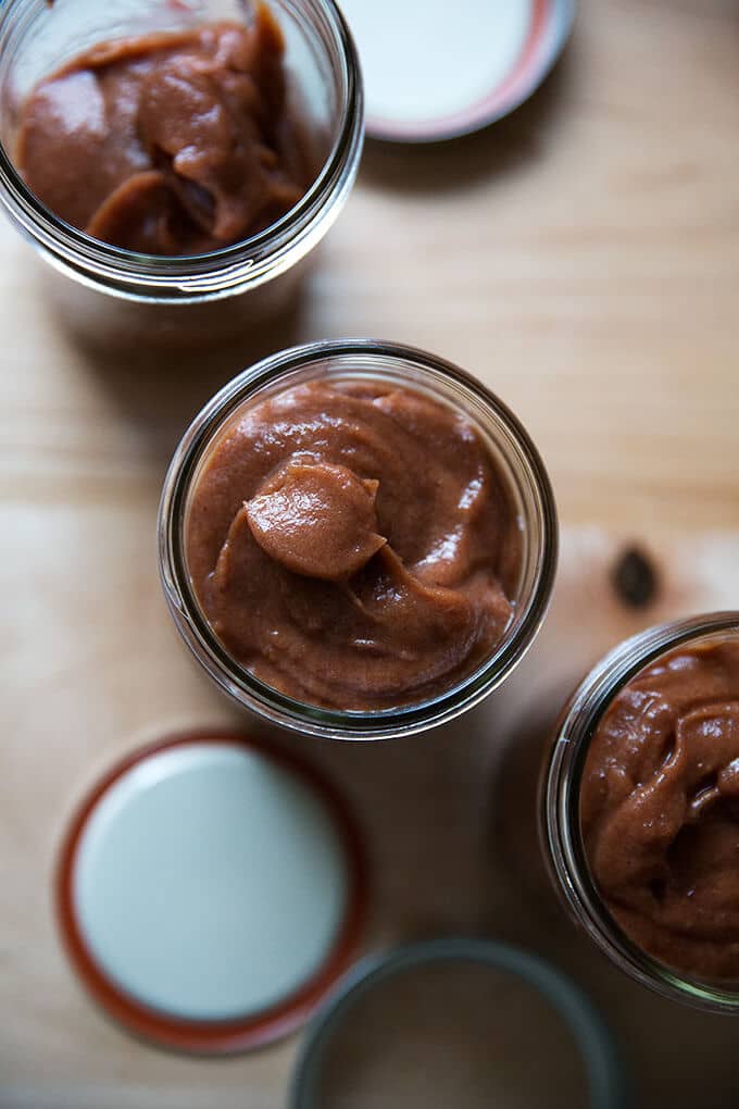 Apple date butter.