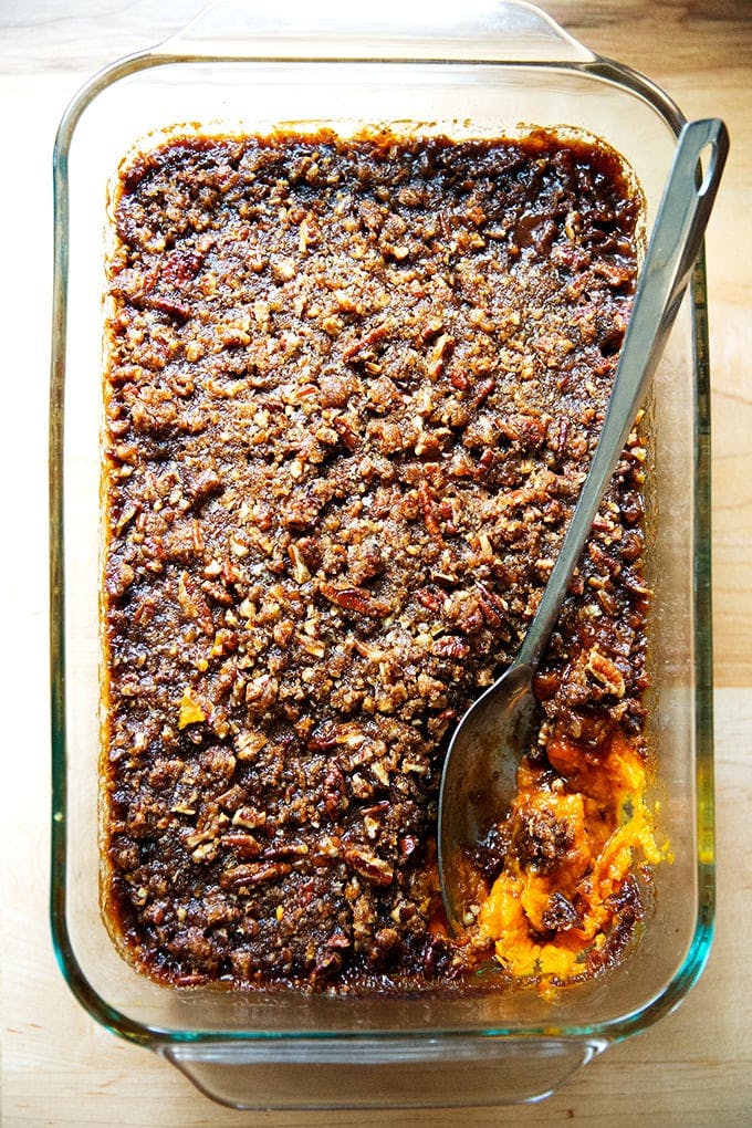 Classic Sweet Potato Casserole. 