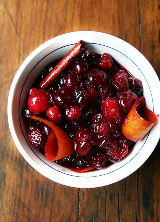 Red Wine Cranberry Sauce