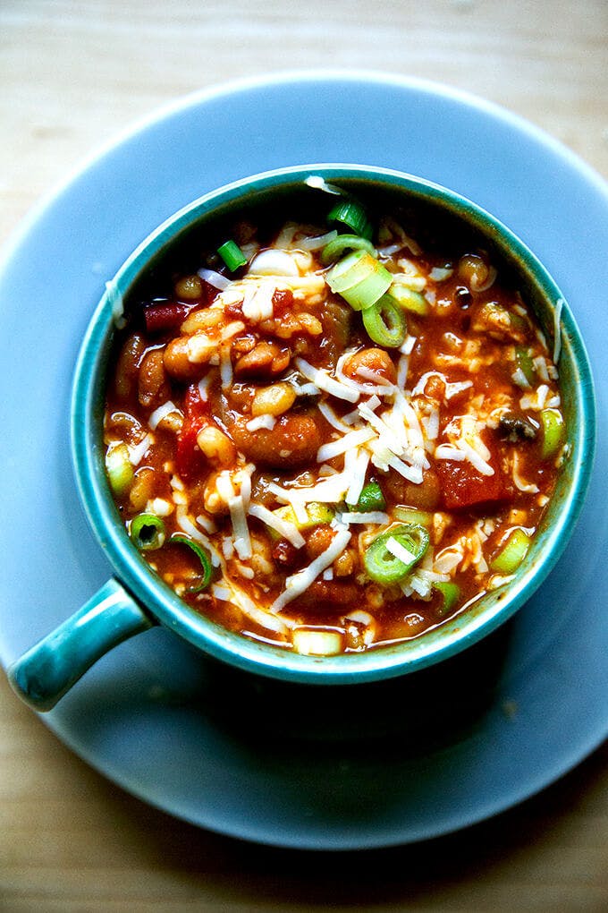 Vegetarian Chili. 