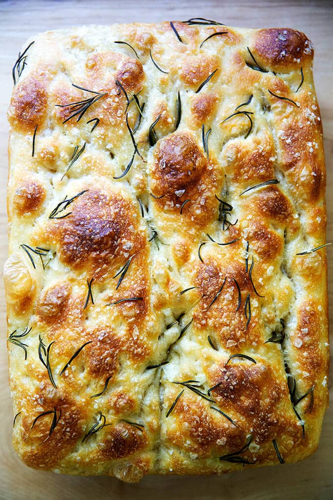 Focaccia. 