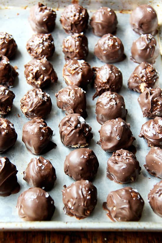 Chocolate Dipped Peanut Butter Balls