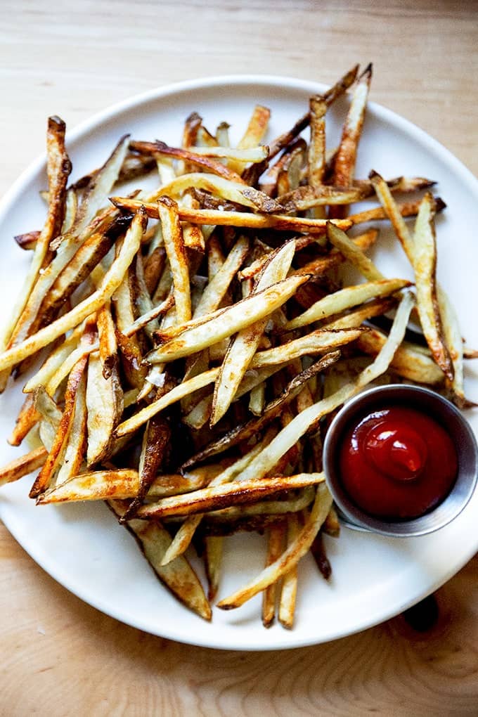 Oven fries. 